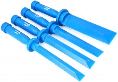 Plastové škrabky, šábry, šířka 19 - 32 mm, sada 4 ks - ASTA A-4SCR