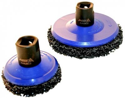 Kartáče na čištění brzd 1/2", průměr 65 a 105 mm, sada 2 ks - ASTA A-HUBC2