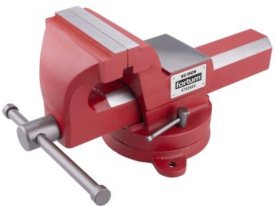 Svěrák otočný s kovadlinou, 125mm, SG Iron FORTUM
