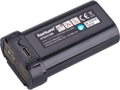 Baterie akumulátorová k laserům, 3,7V, Li-ion, 5200mAh (19,2Wh) FORTUM