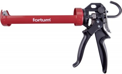 Pistole vytlač. otočná PROFI s přepínačem zpětného kroku, 225mm/310ml FORTUM