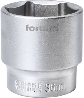 Hlavice nástrčná 1/2", 36mm, L 47mm FORTUM