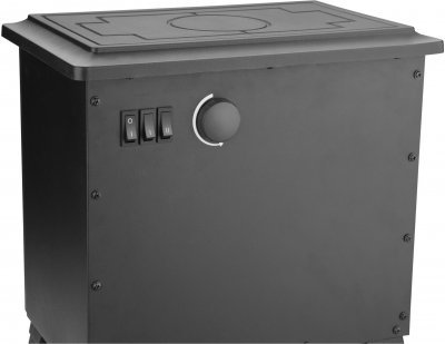 Krb elektrický s plápolajícím ohněm LED a topením, 1800W