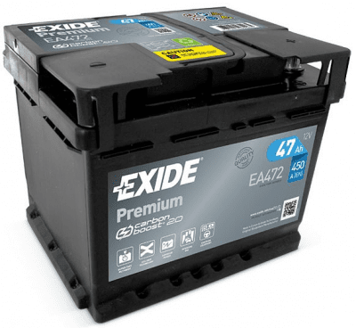 Autobaterie Exide Premium 12V, 47Ah, 450A, EA472