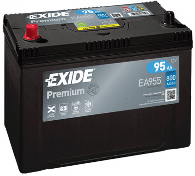 Autobaterie Exide Premium 12V, 95Ah, 800A, EA955
