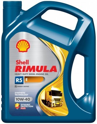 Motorový olej Shell Rimula R5 E 10W-40, 5L