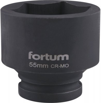 Hlavice nástrčná rázová 3/4", 55mm, L 70mm FORTUM