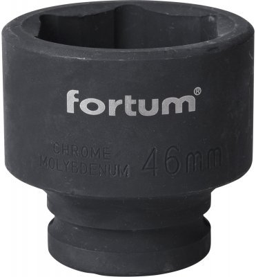 Hlavice nástrčná rázová 3/4", 46mm, L 62mm FORTUM