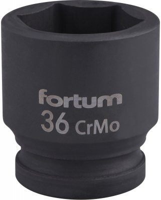 Hlavice nástrčná rázová 3/4", 36mm, L 57mm FORTUM