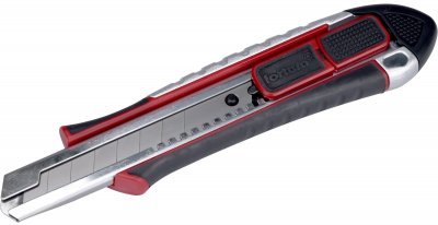 Nůž ulamovací s výztuhou, 18mm, Auto-lock FORTUM