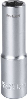 Hlavice nástrčná prodloužená 1/2", 13mm, L 77mm FORTUM