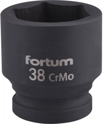 Hlavice nástrčná rázová 3/4", 38mm, L 57mm FORTUM