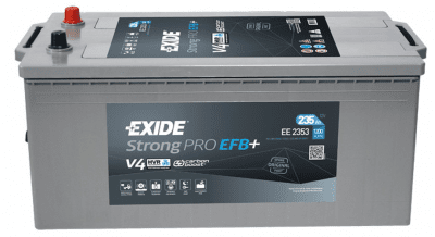 Autobaterie Exide StrongPRO EFB+ 12V, 235Ah, 1200A, EE2353