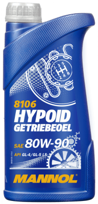 Převodový olej Mannol Hypoid Getriebeoel 8106 80W-90, 1L