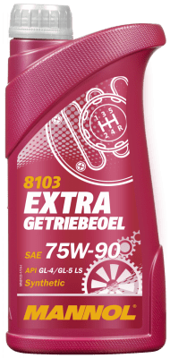 Převodový olej Mannol Extra Getriebeoel 8103 75W-90, 1L