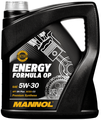 Motorový olej Mannol Energy Formula OP 7701 5W-30, 4L