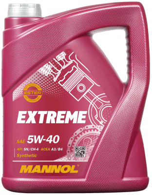 Motorový olej Mannol Extreme 7915 5W-40, 5L