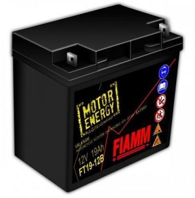 Motobaterie Fiamm Motorenergy AGM 12V, 19Ah, FT19-12B