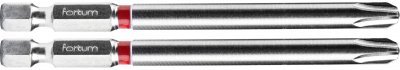Hrot křížový phillips, sada 2ks, PH 3x90mm, S2 FORTUM