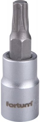 Hlavice zástrčná 1/4" hrot TORX, T 27, L 37mm FORTUM