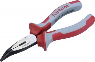 Kleště půlkulaté zahnuté, 160mm, 61CrV5 FORTUM