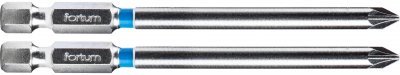 Hrot křížový pozidriv, sada 2ks, PZ 1x90mm, S2 FORTUM