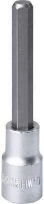 Hlavice zástrčná 1/2" prodlouž. imbus, H 10, L 100mm FORTUM