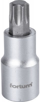 Hlavice zástrčná 1/2" hrot TORX, T55, L 55mm FORTUM