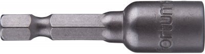 Klíč nástrčný magnetický 1/4" stopka, 8x48mm, CrV FORTUM