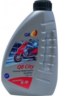 Motorový olej Q8 City 4T 10W-30, 1L