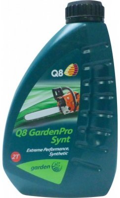 Motorový olej Q8 Garden Pro Synt 2T, 1L