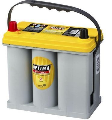 Autobaterie Optima Yellow Top 12V, S-2.7, 38Ah, 460A, (8071-176)
