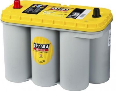 Autobaterie Optima Yellow Top 12V, S-5.5, 75Ah, 975A, (8051-187)