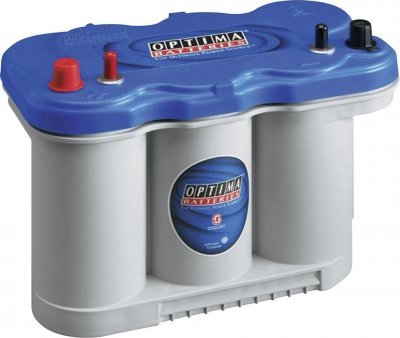 Autobaterie Optima Blue Top 12V, DC-5.0, 66Ah, 845A, (8027-227)