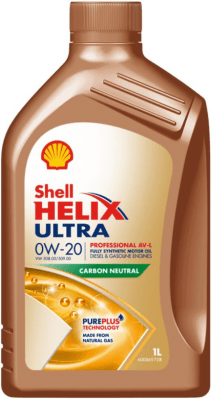 Motorový olej Shell Helix Ultra Professional AV-L 0W-20, 1L