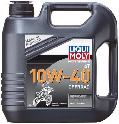 Motorový olej Liqui Moly Motorbike 4T Offroad 10W-40, 4L