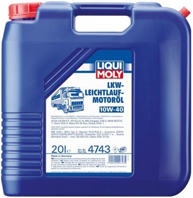Motorový olej Liqui Moly LKW Leichtlauf 10W-40, 20L