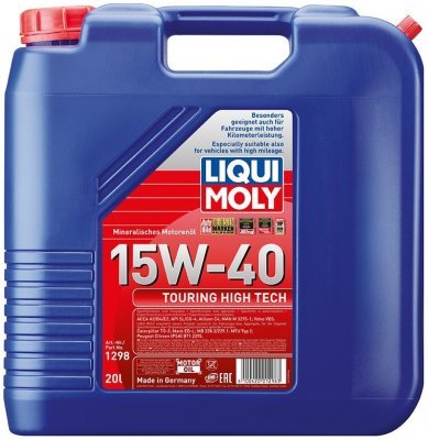Motorový olej Liqui Moly Touring High Tech 15W-40, 20L