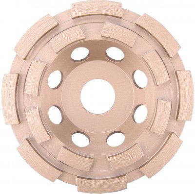 Kotouč diamantový brusný dvouřadý, ⌀115x22,2mm EXTOL INDUSTRIAL