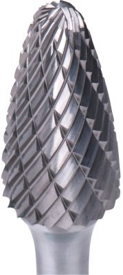 Fréza karbidová, kulatý oblouk, pr.12x25mm/stopka 6mm, sek střední EXTOL INDUSTRIAL