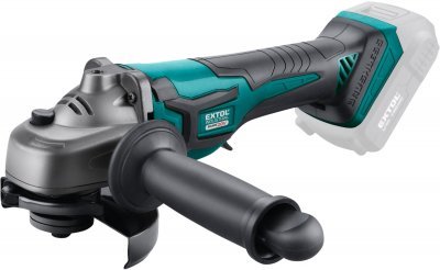 Bruska úhlová aku SHARE20V, 125mm, BRUSHLESS, bez baterie a nabíječky EXTOL INDUSTRIAL