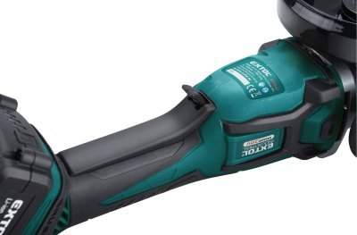 Bruska úhlová aku SHARE20V, 125mm, BRUSHLESS, 20V Li-ion, 2000mAh EXTOL INDUSTRIAL