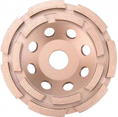 Kotouč diamantový brusný dvouřadý, ⌀125x22,2mm EXTOL INDUSTRIAL