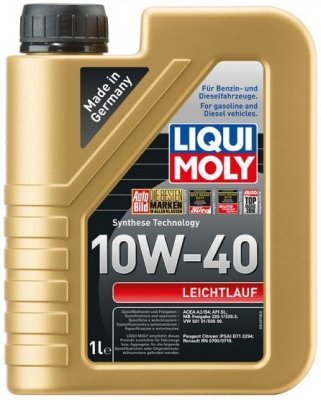 Motorový olej Liqui Moly Leichtlauf 10W-40, 1L