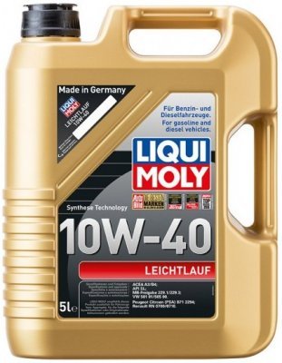 Motorový olej Liqui Moly Leichtlauf 10W-40, 5L