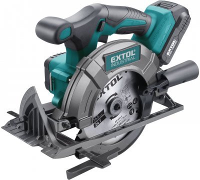 Pila kotoučová aku SHARE20V, 165mm, BRUSHLESS, 20V Li-ion, bez baterie a nabíječky EXTOL INDUSTRIAL