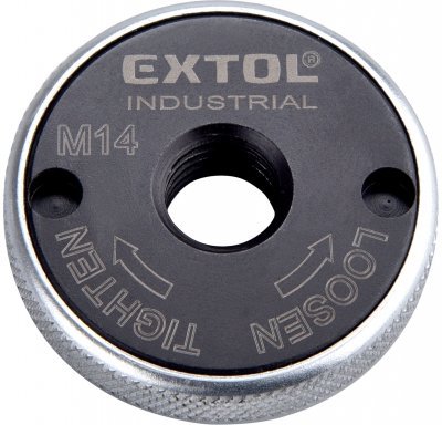 Matice rychloupínací pro úhlové brusky, click-nut, M14  EXTOL INDUSTRIAL