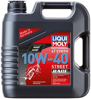 Motorový olej Liqui Moly Motorbike 4T Synth Street Race 10W-40, 4L