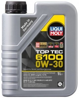 Motorový olej Liqui Moly Top Tec 6100 0W-30, 1L