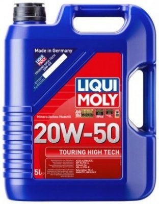 Motorový olej Liqui Moly Touring High Tech 20W-50, 5L